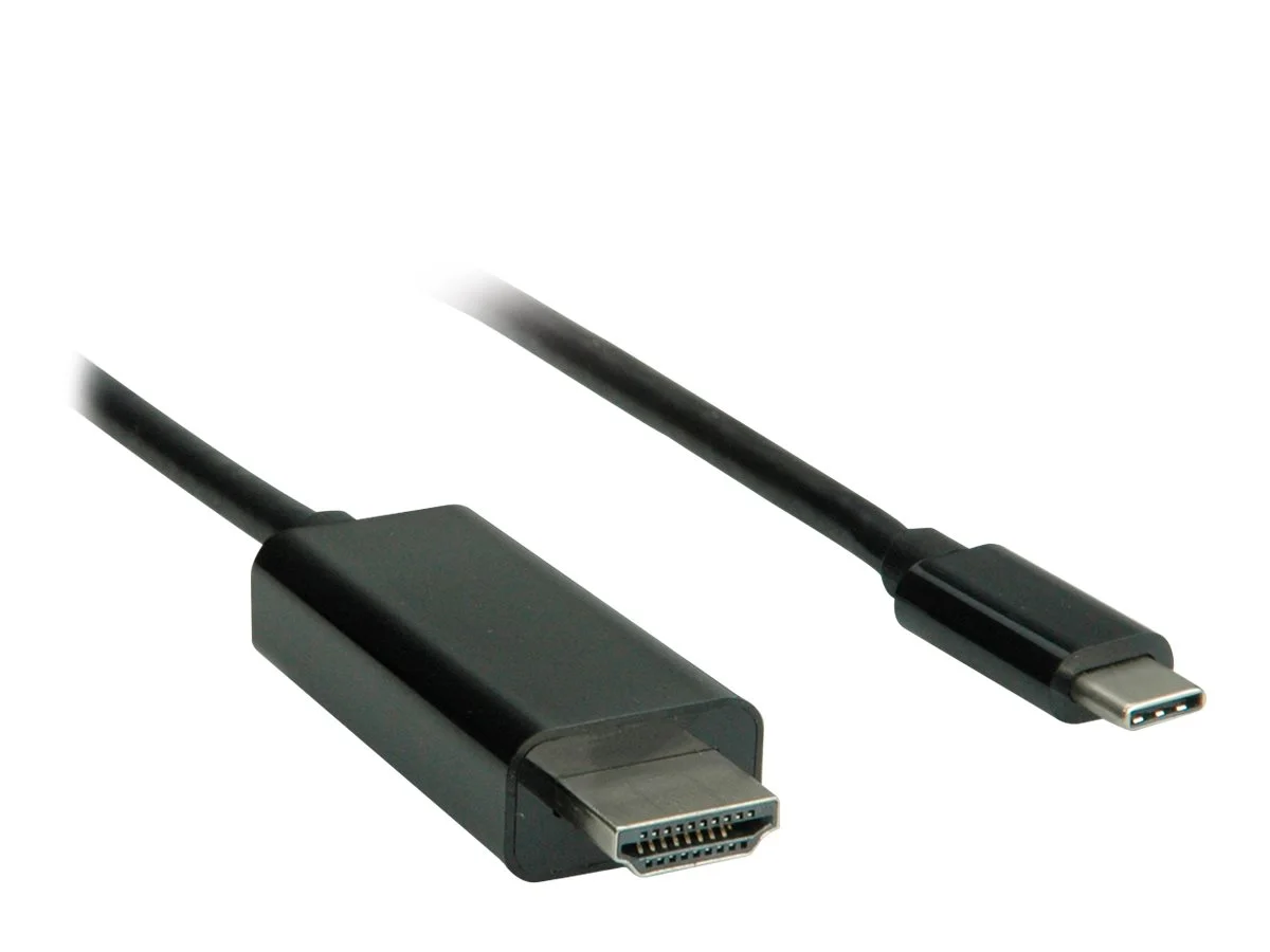 ROLINE USB Typ C - HDMI Adapterkabel 5m