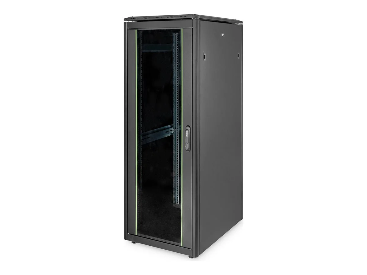 DIGITUS Netzwerkschrank 48,3cm 32HE schw
