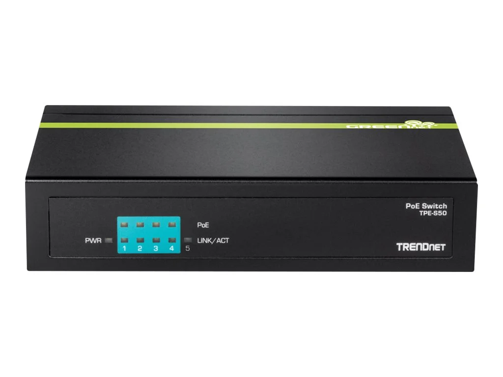 TRENDNET TPE-S50 6-Port PoE Switch
