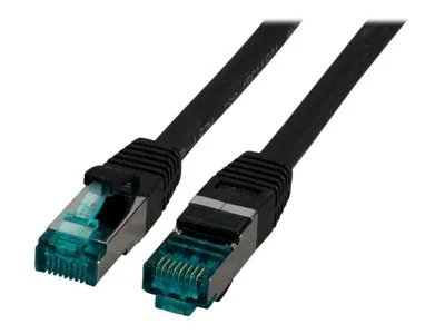 EFB Patchkabel S/FTP Cat6A SCHWARZ