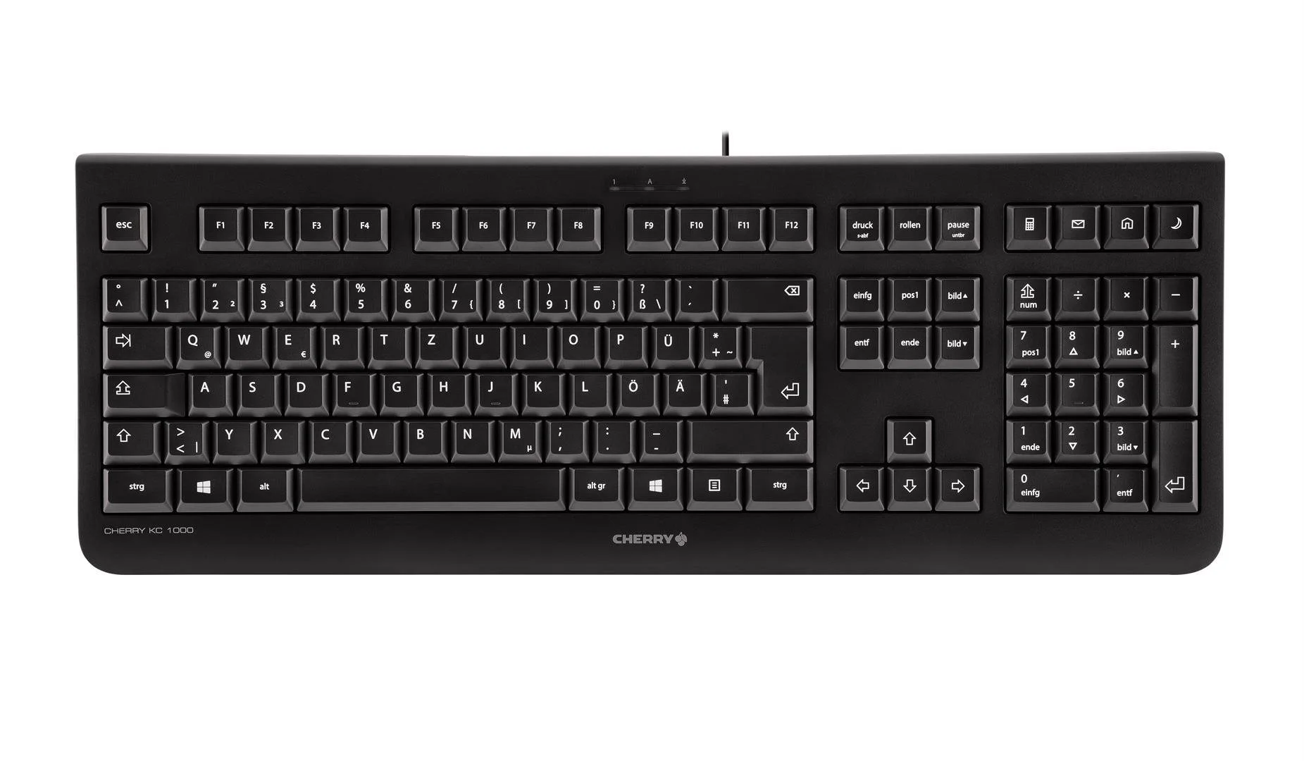 CHERRY Keyboard KC 1000 [UK] black