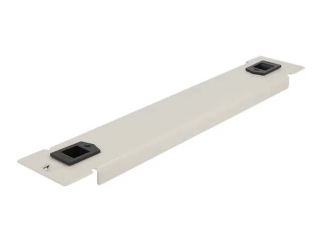 DELOCK 25,4cm Blindabdeckung 1 HE grau