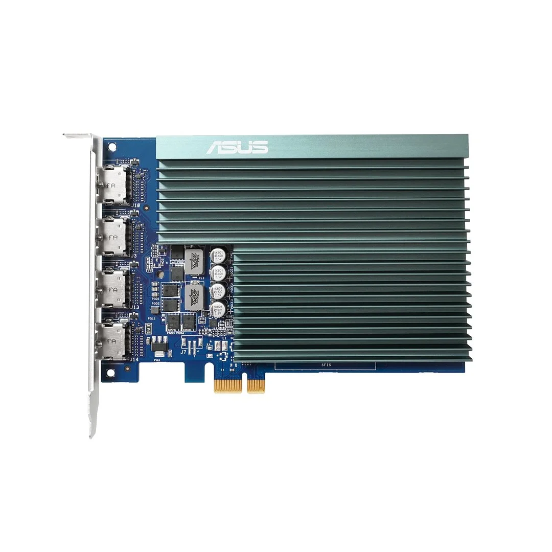 ASUS VGA 2GB GT730 PCIe x1/ Silent/ 4xHDMI GT730-4H-SL-2GD5, Passive cooling, Single Slot