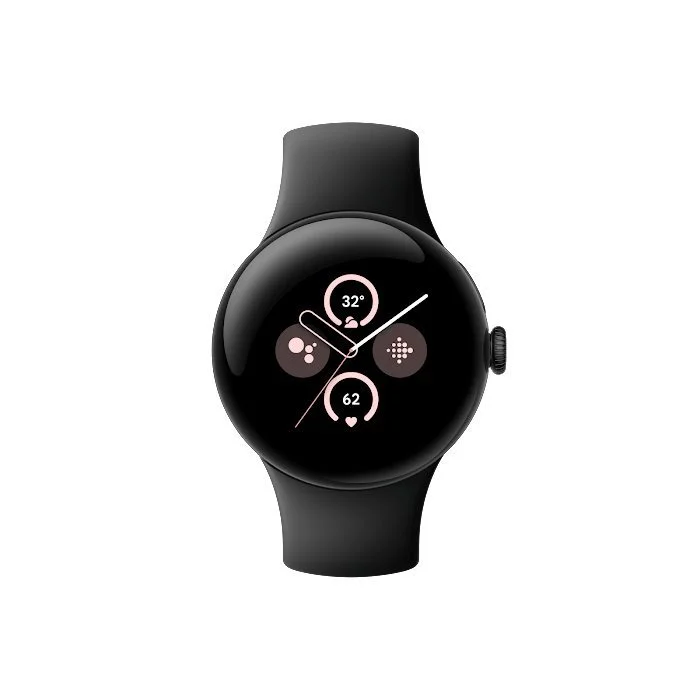 Google Pixel Watch 2 matte black aluminum 41mm obsidian active band