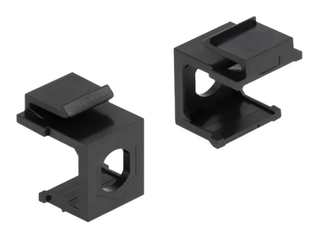 DELOCK Keystone Abdeckung schwarz 8,0mm