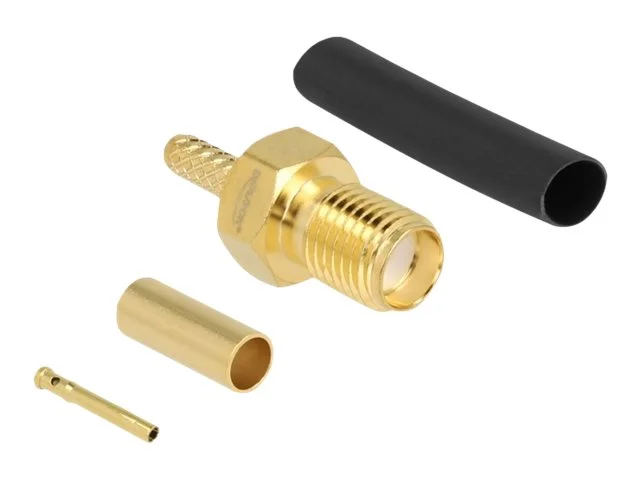 DELOCK SMA Buchse zum Crimpen RG-174