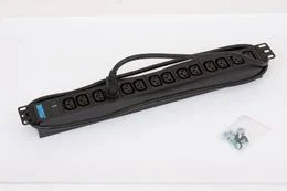 Triton 19" Schrank, zbh. Steckdosenleiste, 14xDosen(C13)->Stecker(C14),