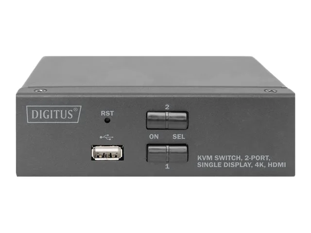 DIGITUS KVM Switch 2x1 HDMI 2-Port