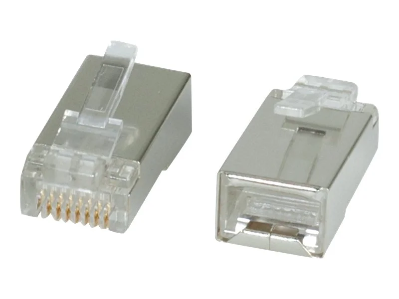 ROLINE Modular-Plug geschirmt Kat.5e 10S