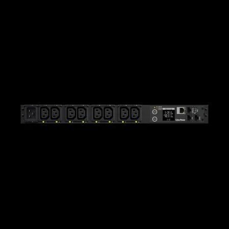 CyberPower PDU, Switched MBO, 230V/16A, 1HE, 8xC13 Ausgang, 1xC20 Eingang,