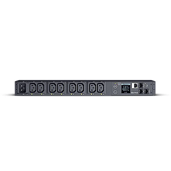 CyberPower PDU, Switched, 230V/16A, 1HE, 8xC13 Ausgang, 1xC20 Eingang,