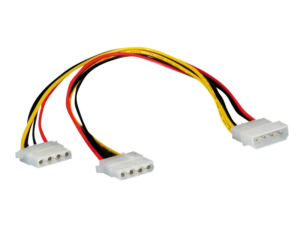 ROLINE Y-Kabel 4 pol. HDD 4 pol. 0,3m