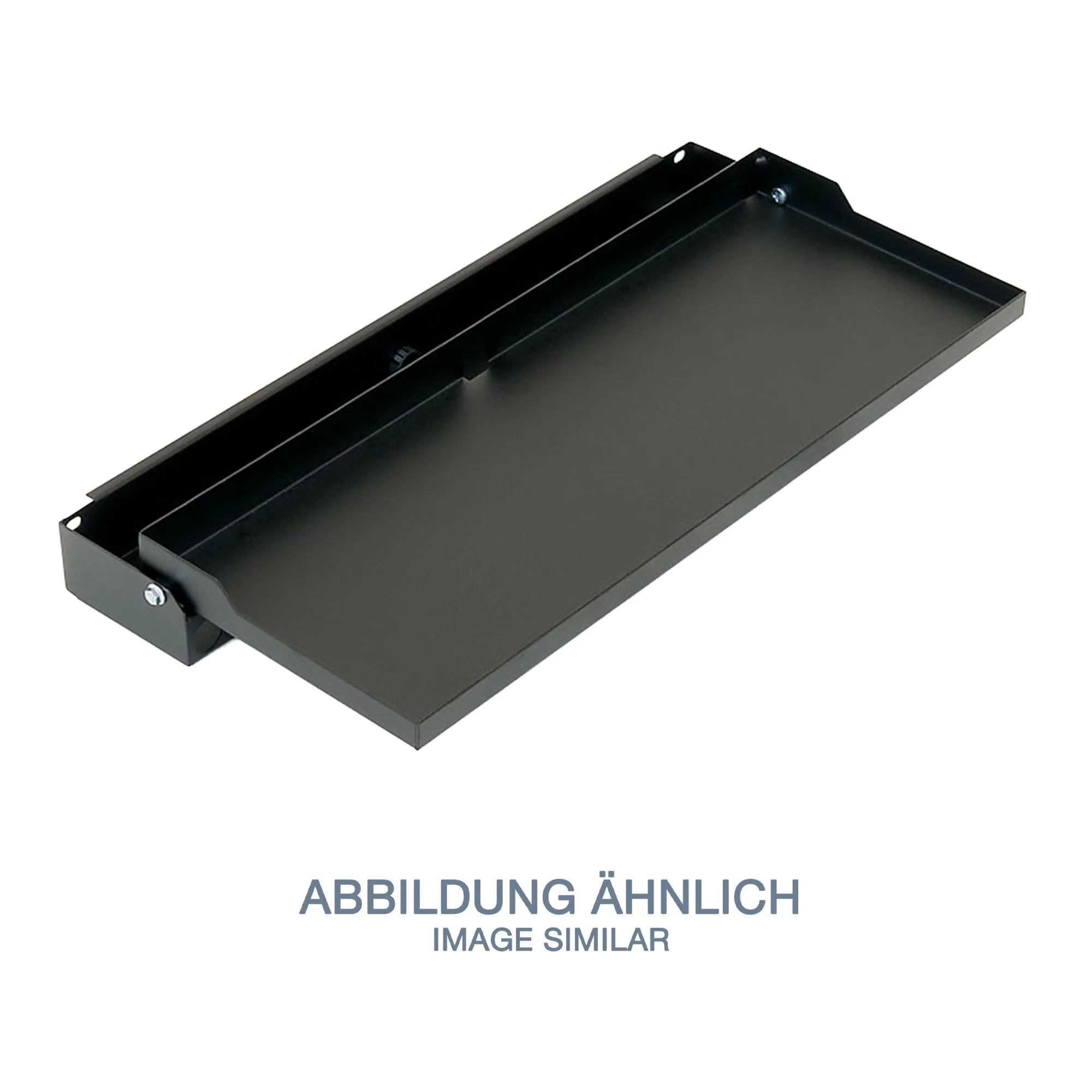 Triton RAB-UP-X09-A1 19" klappbarer Tastaturfachboden, 15kg, schwarz