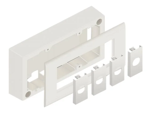 DELOCK Aufputzgehäuse Easy 45 152x82mm