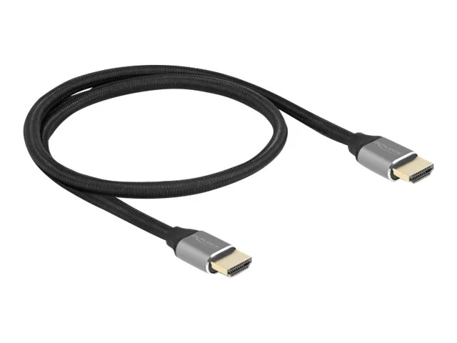 DELOCK HDMI Kabel 48Gbps8K60Hz grau 0,5m