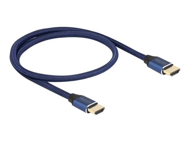 DELOCK HDMI Kabel 48Gbps8K60Hz blau 0,5m