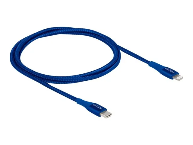DELOCK Kabel USB Type-C > iPhone blau 1m
