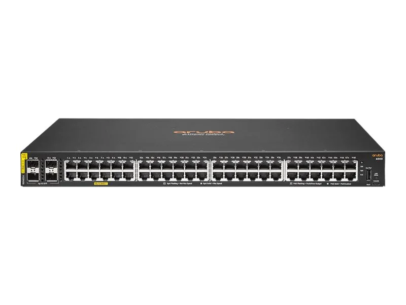 HPE Aruba 6000 48G CL4 4SFP Swch CH en