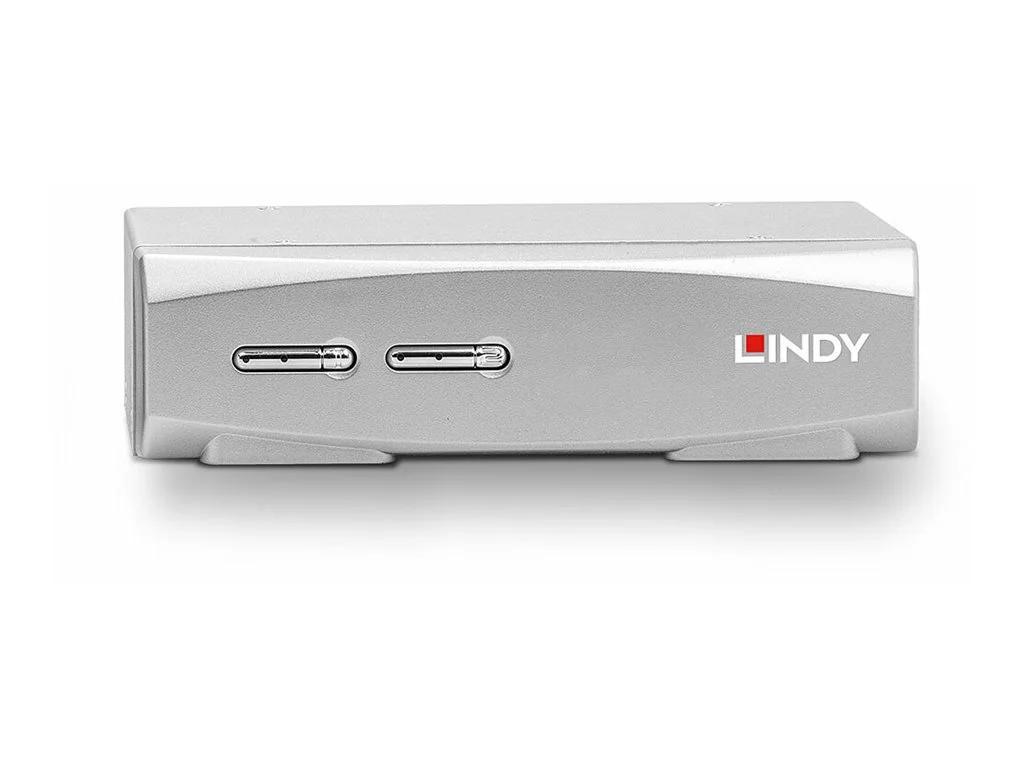 LINDY 2 Port HDMI 4K60 & USB KVM Switch