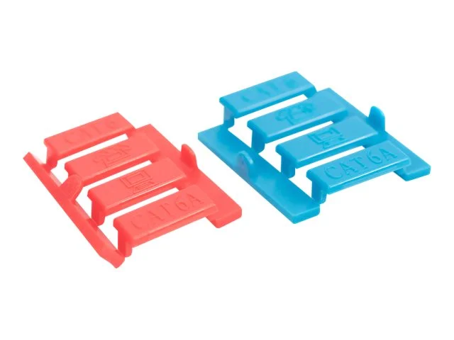 DIGITUS 45x45mm 2-port face plate angled