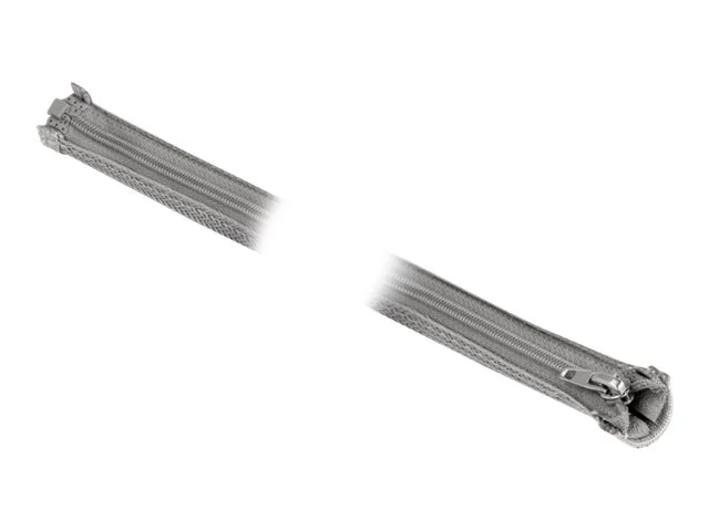 DELOCK Geflechtschlauch 3m x 20mm grau