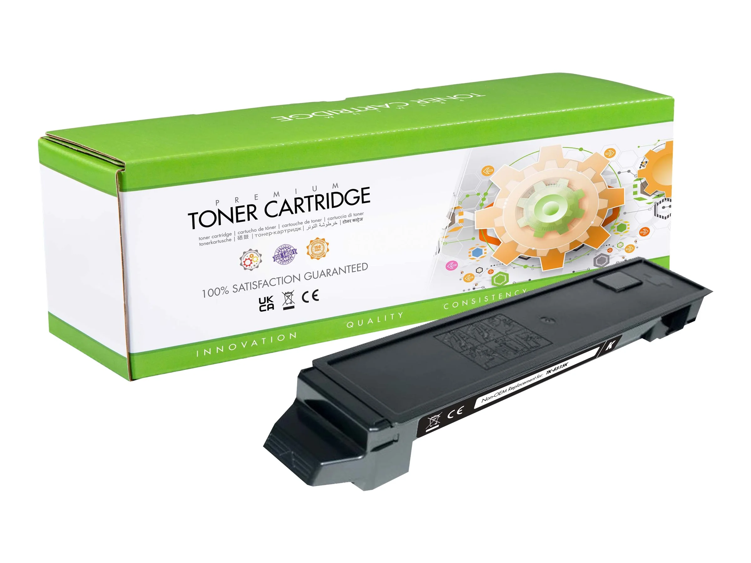 STATIC cartr Kyocera TK-8515K blk reman