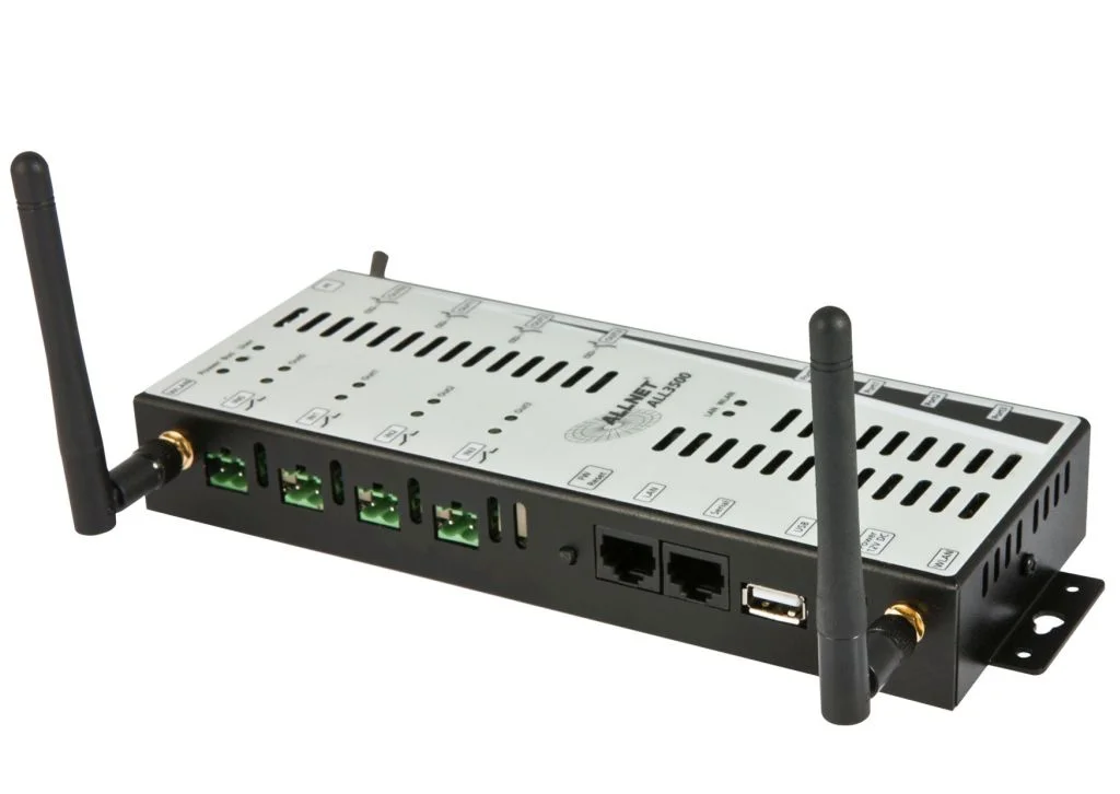ALLNET MSR Zentrale " ALL3500v2" inkl. 4 Sensor Ports & WLAN für IP Gebäude Automation
