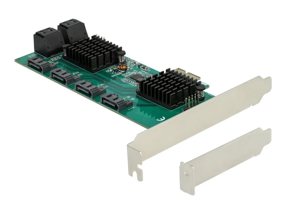 DELOCK 8 Port SATA PCI Express x1 Karte