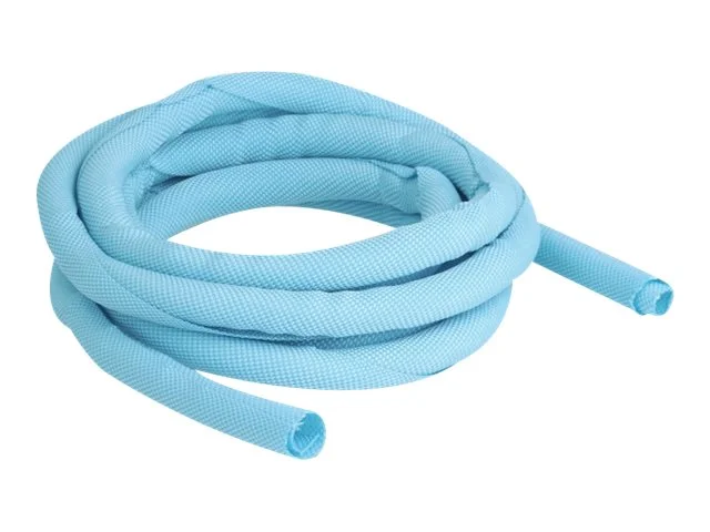 DELOCK Gewebeschlauch 2 m x 10 mm blau
