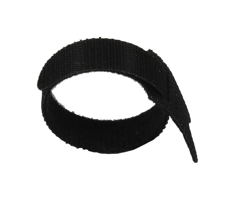 ALLNET 19" zbh. Kabelbinder klett, L150xB12mm, 20er Pack, Schwarz, Synergy 21