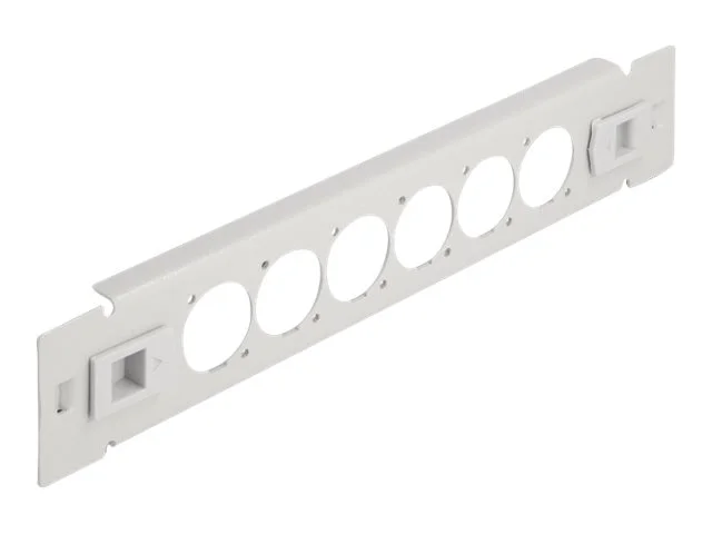 DELOCK 25,4cm D-Typ Patchpanel 6 Port gr