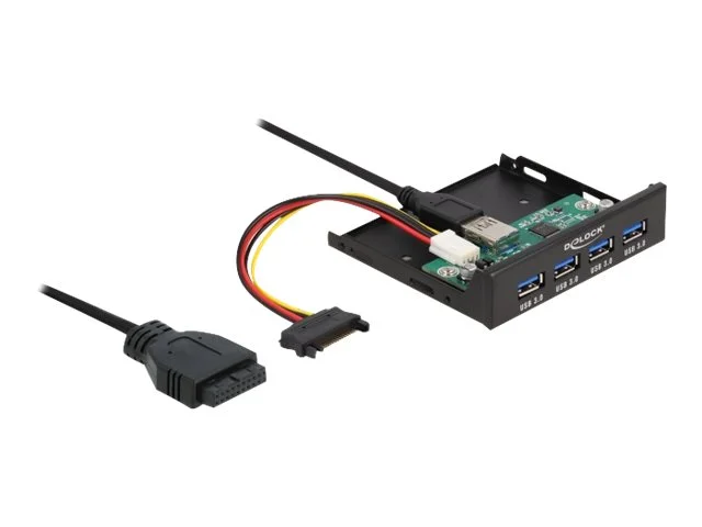 DELOCK Interner 8,89cm USB 3.2 Gen 1 Hub