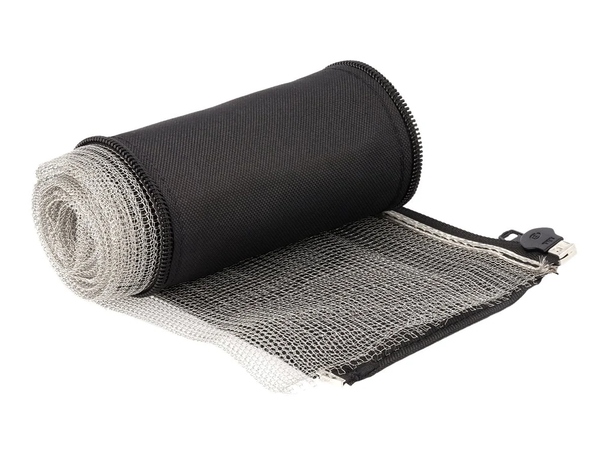 DELOCK EMV Abschirmgeflechtschl 1m x30mm