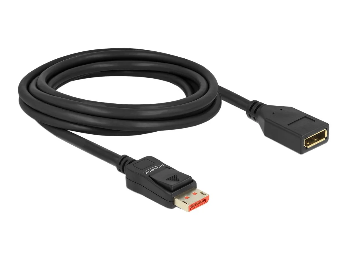DELOCK DP Verlängerungskabel 8K 60 Hz 3m