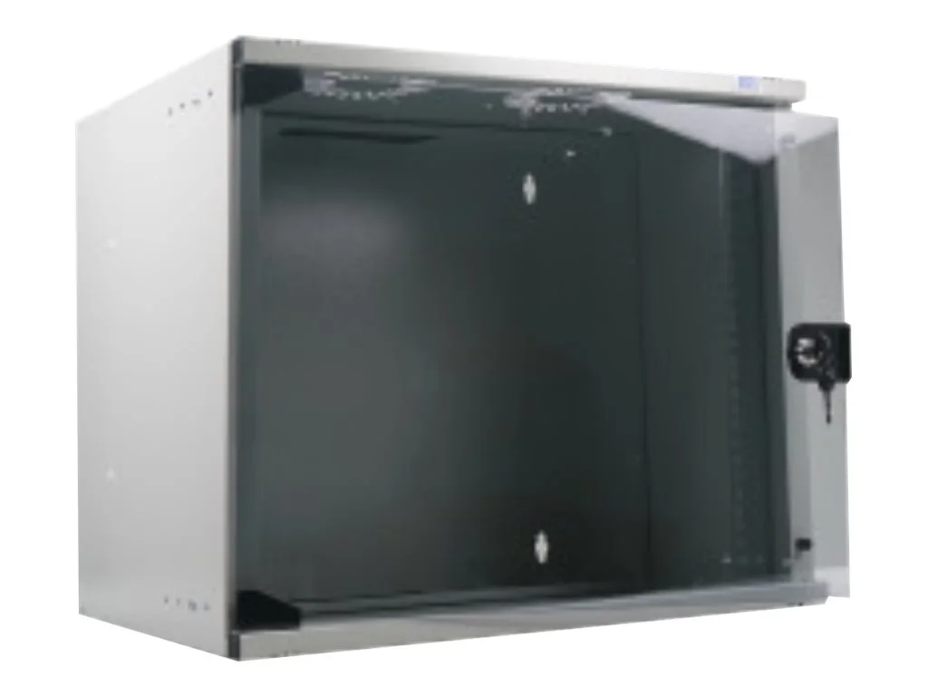 EFB 19Zoll 12HE Wandgehäuse faltbar grau