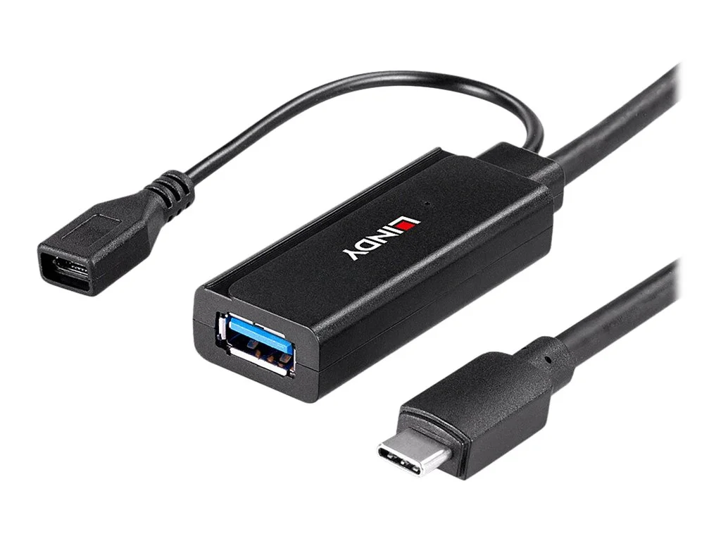 LINDY 3m USB 3.2 Gen 1 C/A Aktivverlänge
