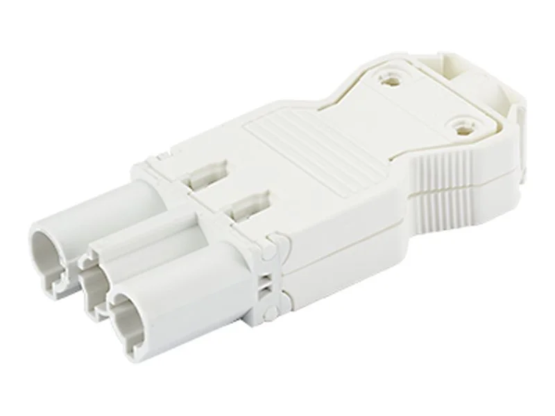 BACHMANN Gerätestecker GST18/3 weiss