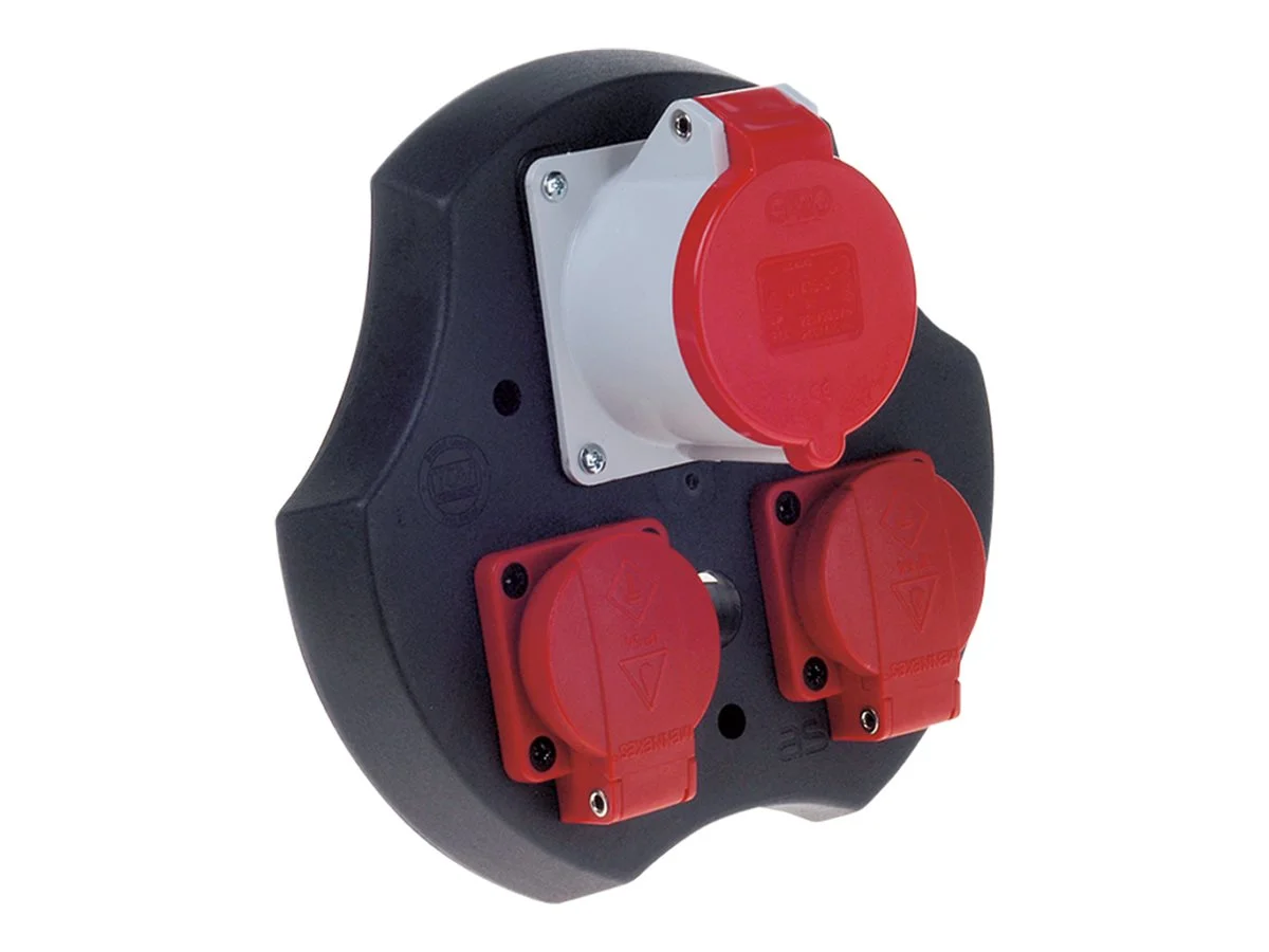 BACHMANN Std.-Einsatz 2xCEE7/3-1xCEE f.