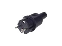 BACHMANN Vollgummi Stecker französisches