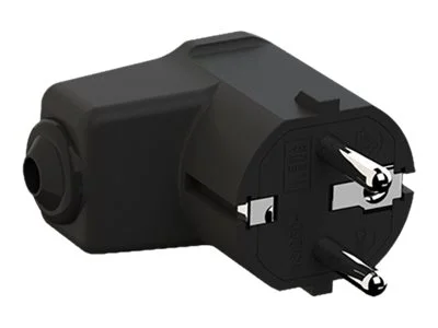 BACHMANN Montage-Winkelstecker schwarz