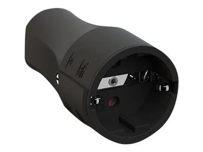 BACHMANN Montagekupplung schwarz CEE