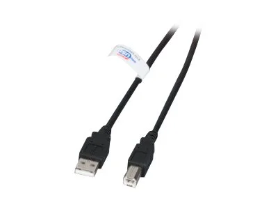 EFB USB2.0 Anschlusskabel A-B St.-St.
