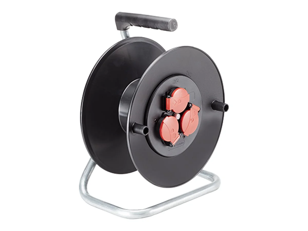 BACHMANN Kunststoff Kabeltrommel 3-fach