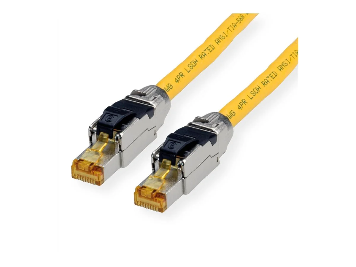 ROLINE S/FTP- PiMF- Patchkabel Kat.8 2m