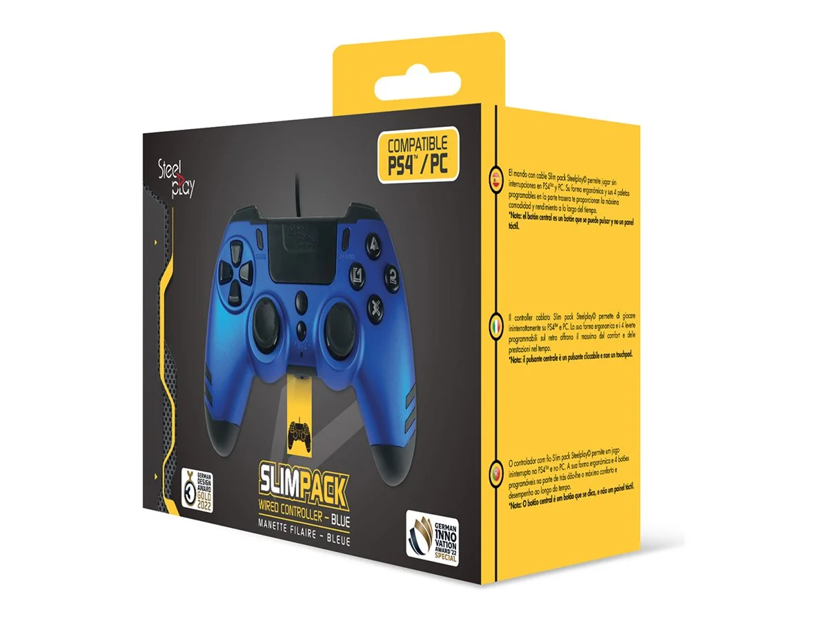 LEXIP X STEELPLAY Wired Controller Blue