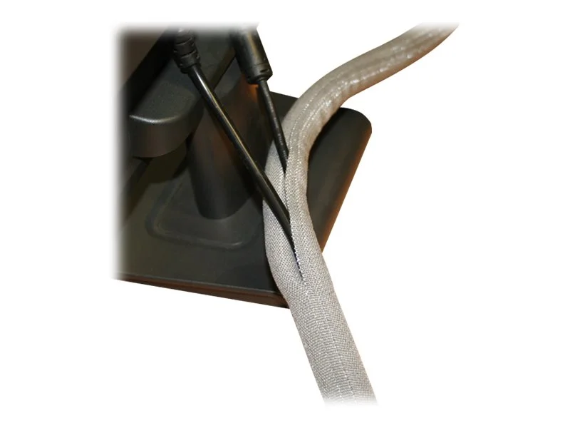 VALUE Gewebeschlauch SNAP grau 2,5m