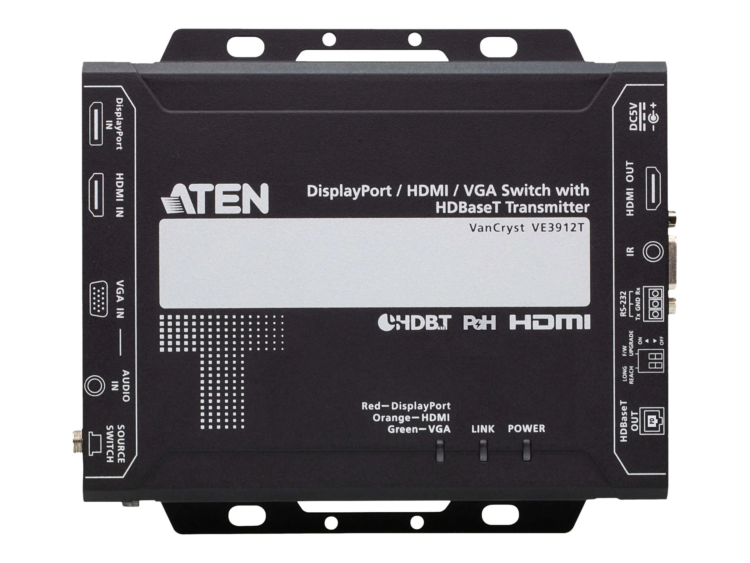 ATEN VE3912T DP/HDMI/VGA Switch HDBaseT