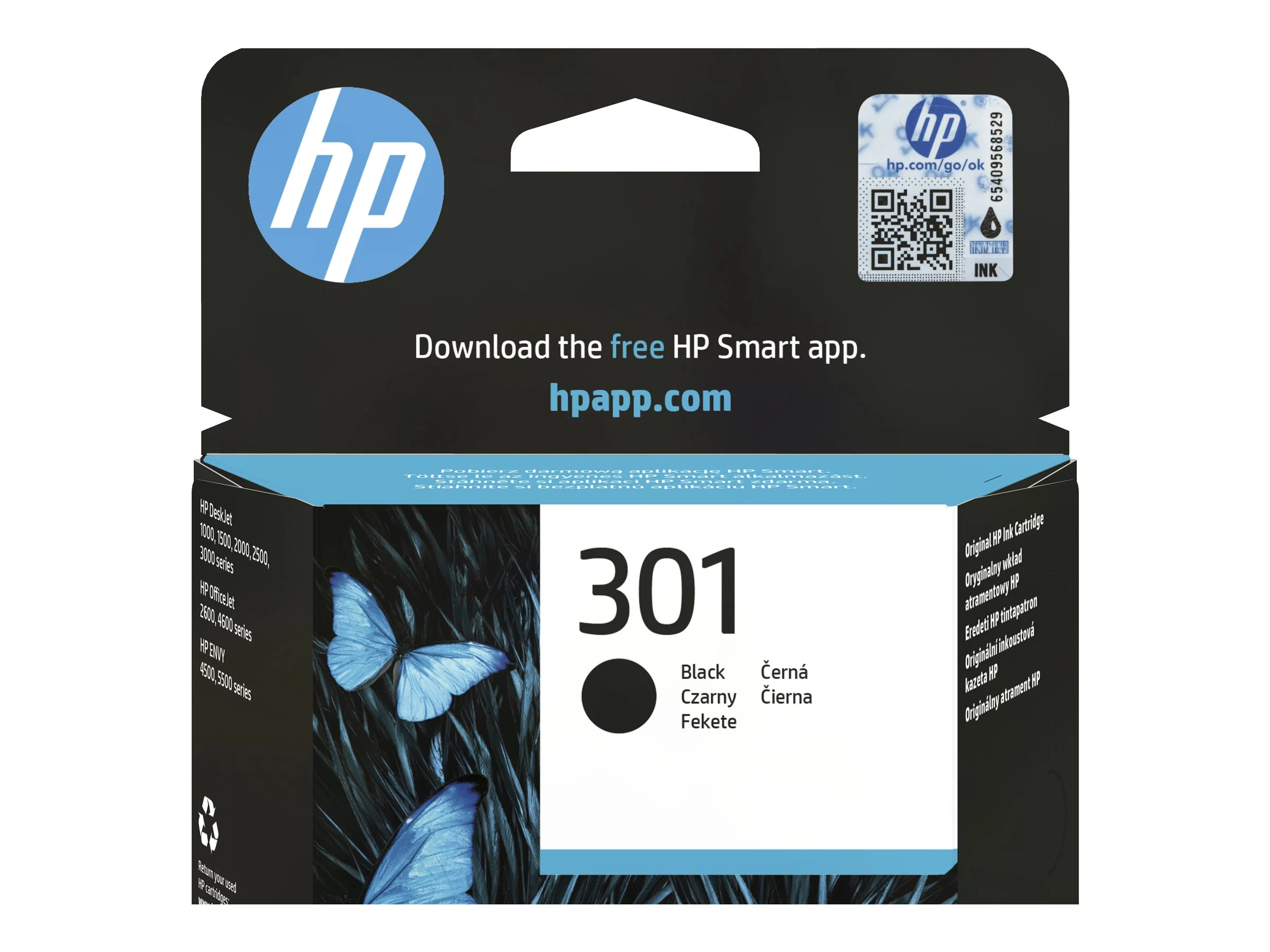 HP 301 original ink cartridge black