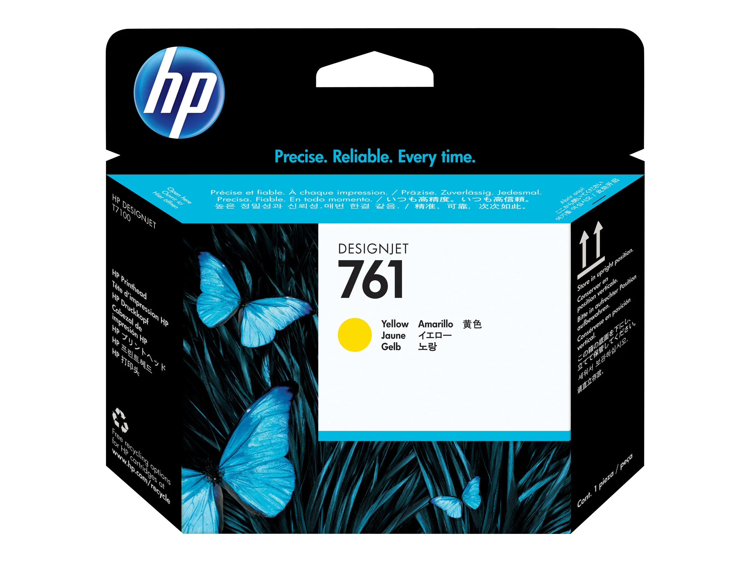 HP 761 Tinte dunkel grau 400ml