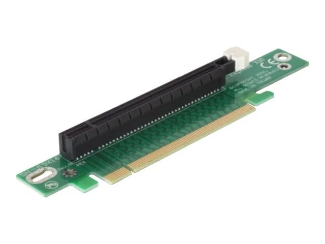 DELOCK PCIe-Riser-Karte x16 90G gewinkel